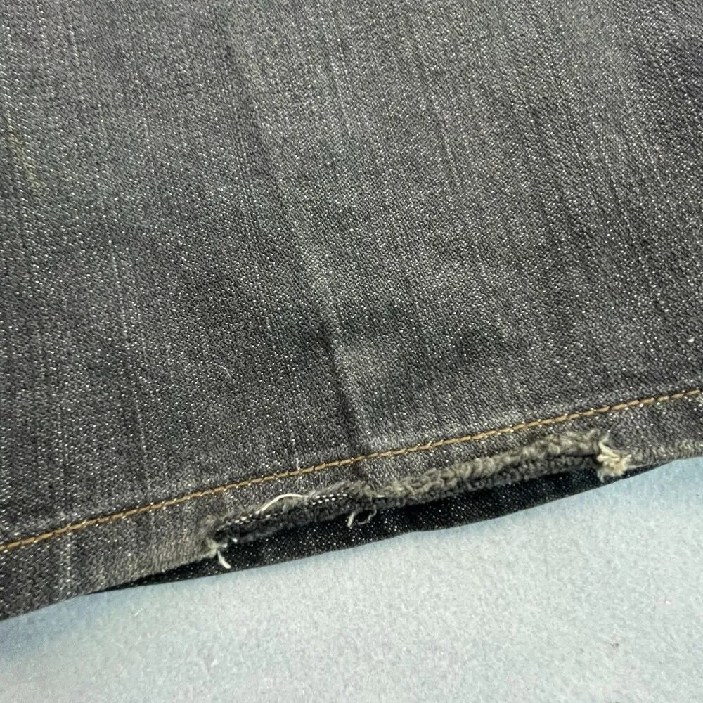 Vintage Levis Silver Tab Baggy Jeans Size 42x30 Black Wide Leg Skater Hip Hop